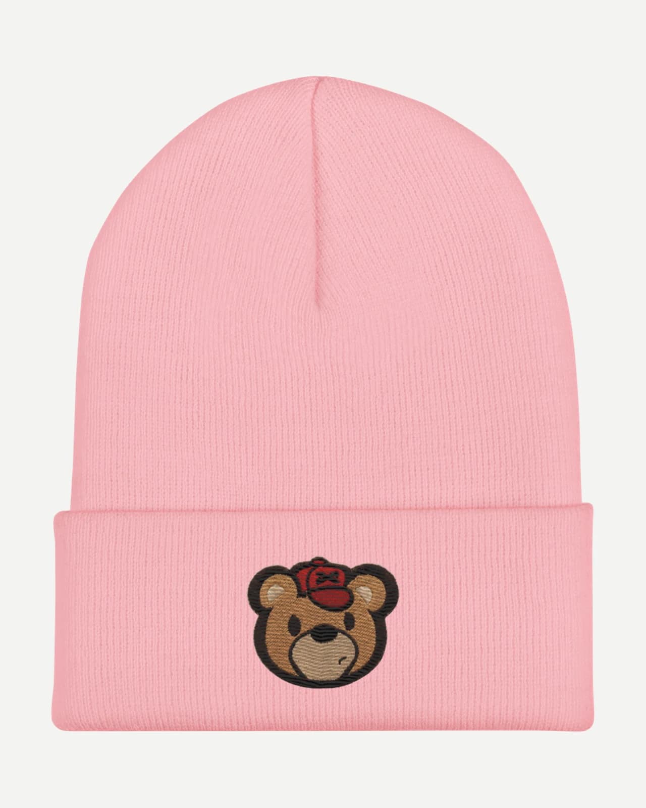 Teddy Beanie in Baby Pink