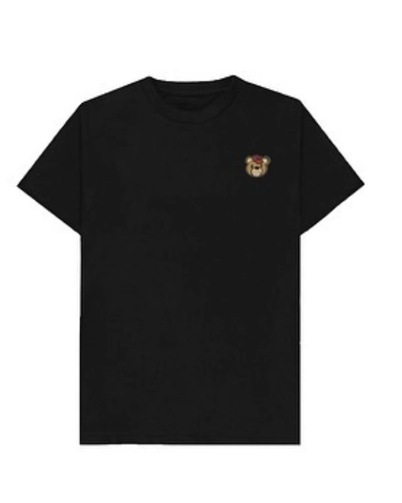 Teddy Patch Tee in Black